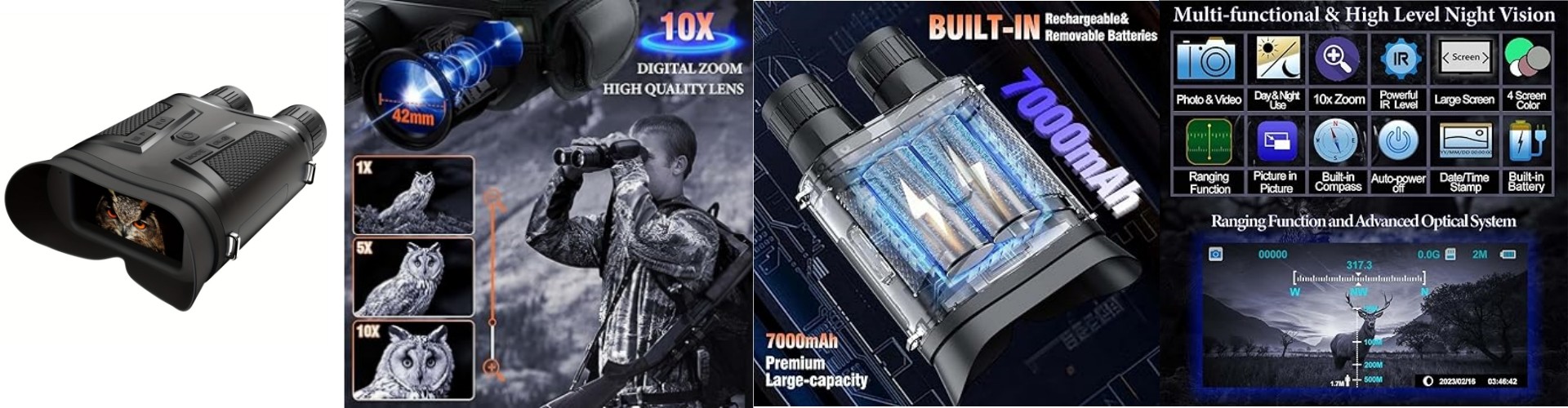 গুণ Night Vision Goggles কারখানা