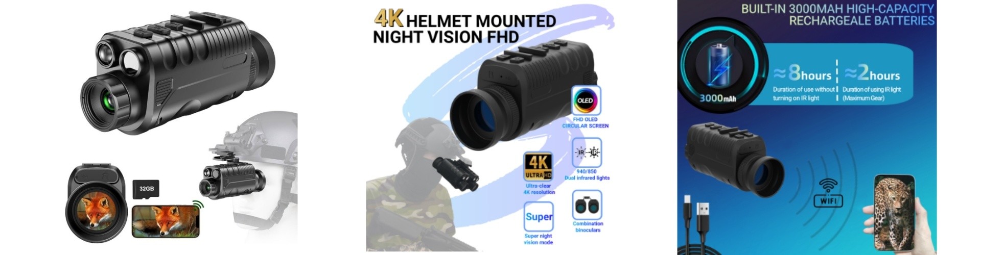 গুণ Night Vision Goggles কারখানা