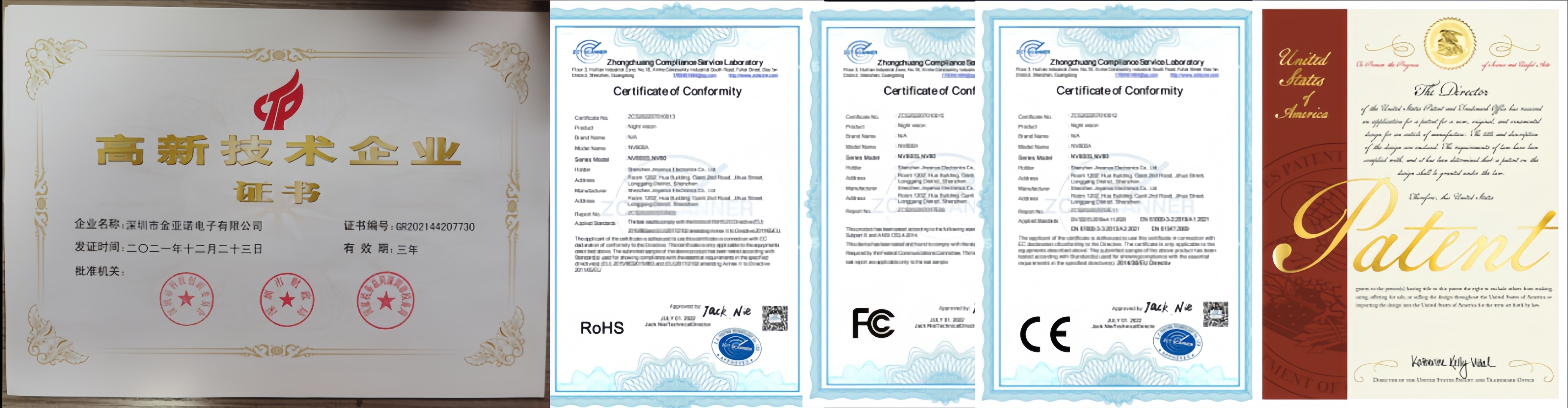 গুণ Night Vision Goggles কারখানা