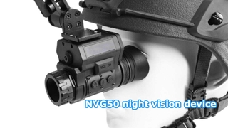 ইলেকট্রনিক কম্পাস সহ NVG50 হেডসেট নাইট ভিশন ডিভাইস 2K রেজোলিউশন